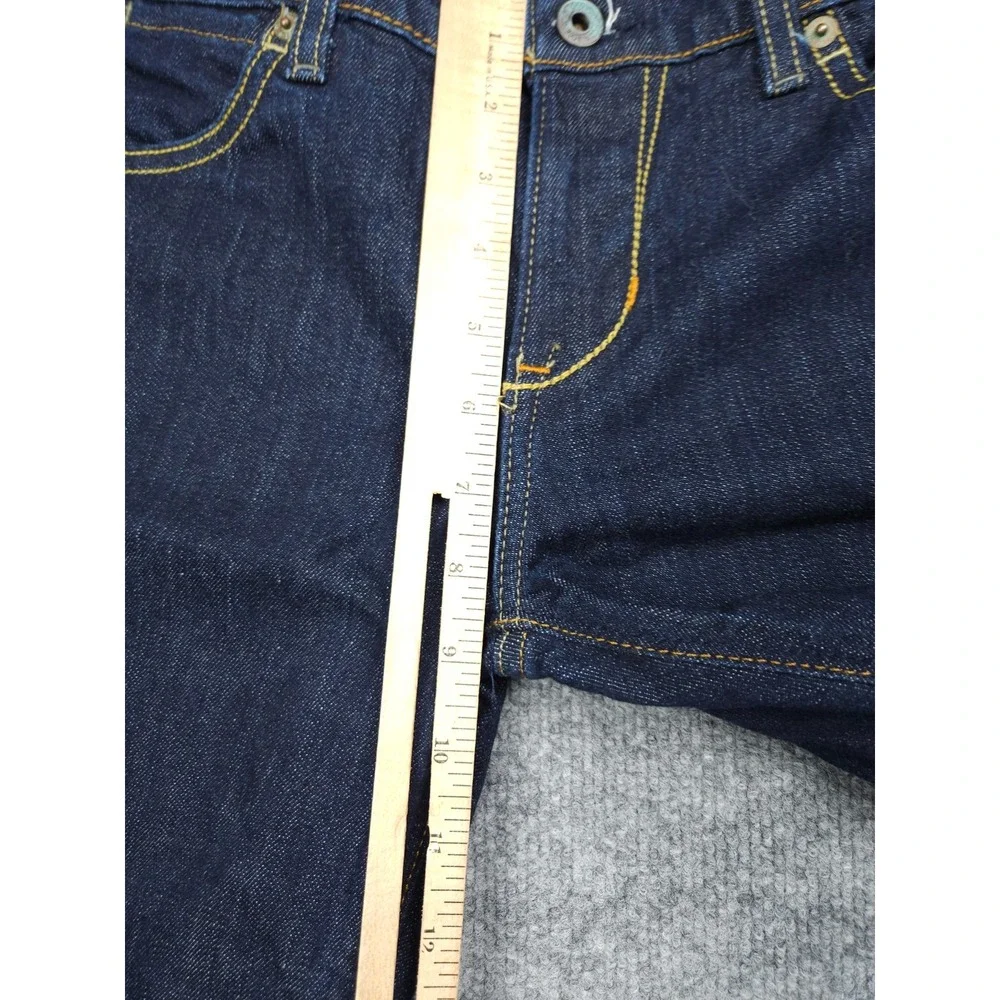 POLO Jeans Co. Bootcut Jeans Women's 8 Short Dark Wash Blue Stretch KELLY